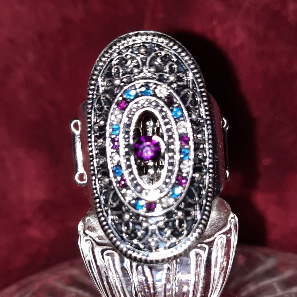 Paparazzi 8pc Bundle Stretch Rings - Picture 4 of 9